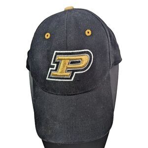 Purdue Boilermakers Hat‎ Cap Youth Fitted One-Size NCAA Top Of The World Stretch